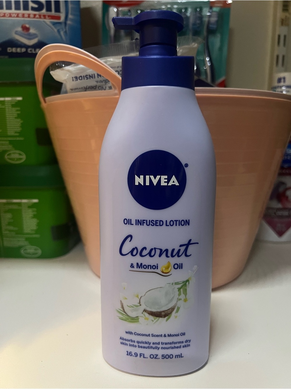Nivea lotion coconut & monoi oil 16.9fl oz